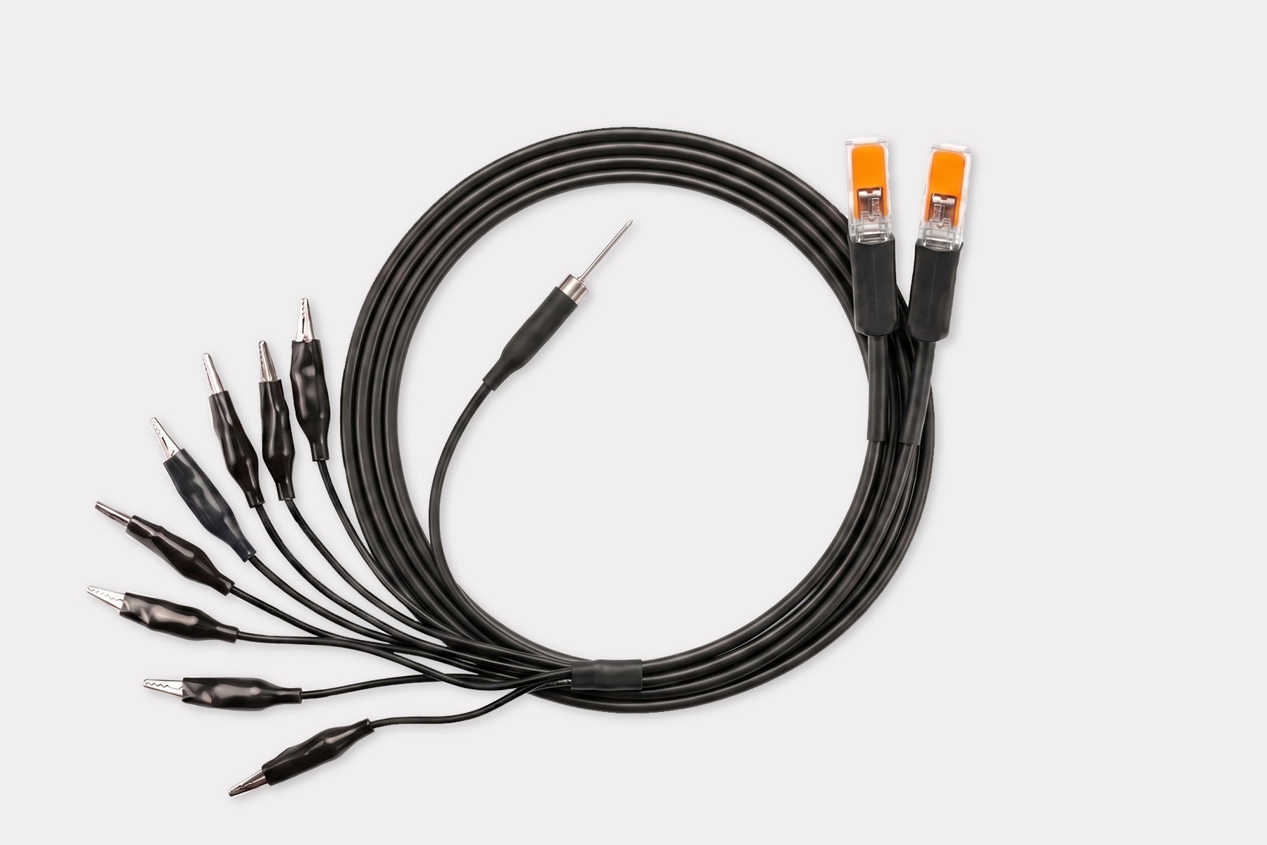 Cable adaptador EPI de 8 salidas primario con pinzas